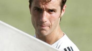 <B>DUDA. </B>El cántabro es serie duda para el partido del sábado frente al Villarreal.