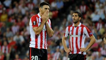 Aduriz y Raúl García.