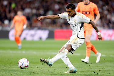 Rodrygo: No me gusta jugar de 9, pero lo hago porque creo en Ancelotti