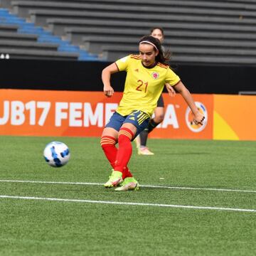 En imágenes, el duelo entre Colombia y Uruguay en la última fecha de la fase de grupos del Sudamericano Femenino Sub 17.