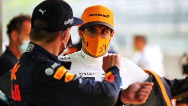 Carlos Sainz y Max Verstappen.