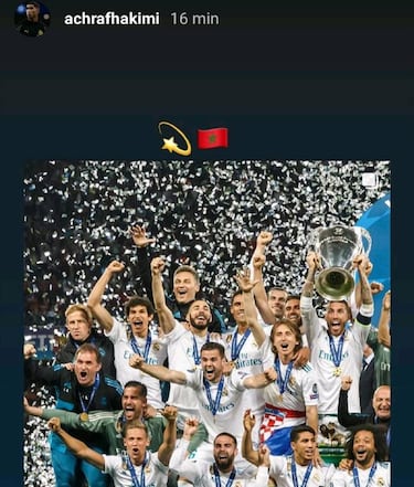 Achraf, guiño al Real Madrid en el día clave de la Bundesliga