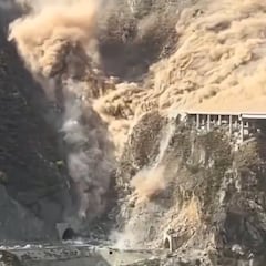 Colapsa la megaconstrucción china con más de 700 metros de longitud y 60 metros de altura, inaugurada a principios de año