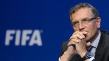  Jerome Valcke ha sido suspendido 12 a&ntilde;os por la FIFA.