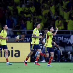 Alineación de Colombia ante Paraguay por Eliminatorias Sudamericanas