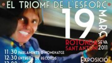 El pueblo de Seva homenajea a Pep Bassas