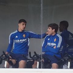 Iván Azón también se pierde el partido frente al Burgos