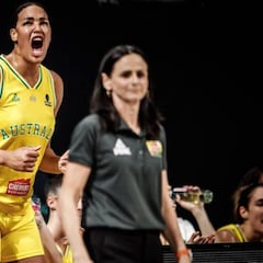 Australia arrasa y la 'bestia' Cambage se medirá a España