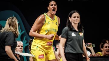 Australia arrasa y la 'bestia' Cambage se medir¨¢ a Espa?a