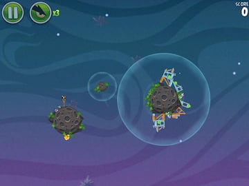 Captura de pantalla - Angry Birds Space (IPH)