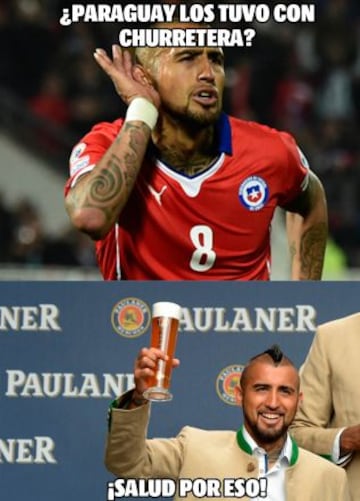 Los memes que dejó el Chile-Paraguay