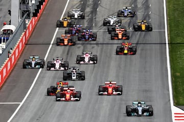 Disfruta de las mejores imágenes del GP de Austria de F1