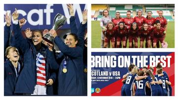 La selección de Estados Unidos femenil jugará dos partidos amistosos contra Portugal el 8 de noviembre, y contra Escocia el 13 de noviembre.