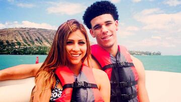 La nueva estrella NBA Lonzo Ball espera su primer hijo