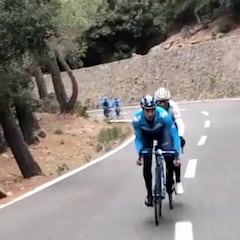 Valverde y Landa, protagonistas del Challenge Mallorca
