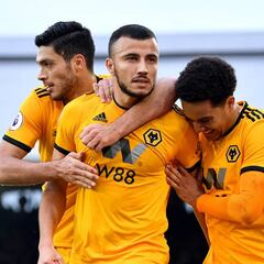 El Wolverhampton y Raúl Jiménez empataron en el Boxing Day