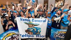 Aficionados de Chargers y Chiefs les dan la bienvenida a la CDMX