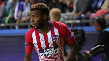 Lemar en la Supercopa de Europa.