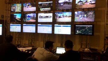 Así es la sala de control del evento candidato al Mundial de Rally