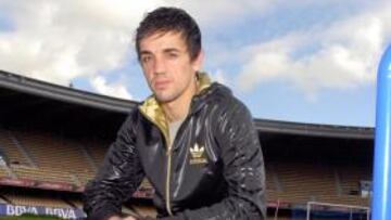 <b>SATISFECHO. </b>Carlos Calvo tiene todo a su favor para ser de la partida ante el Sporting.