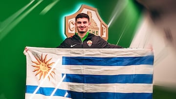 Agustín Álvarez regresa con Uruguay