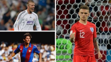 Beckham, Lineker y Trippier, ingleses en LaLiga