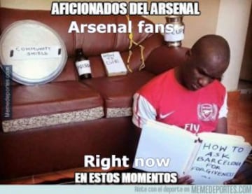 The funniest memes from Barca v Arsenal and Bayern v Juventus