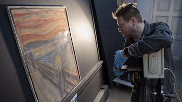 Desvelado el misterio de la inscripci¨®n en 'El Grito' de Edvard Munch