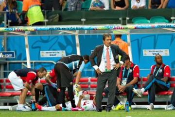 Jorge Luis Pinto: Es uno de los "tapados". Actualmente es seleccionador de Honduras y llevó a Costa Rica a jugar el Mundial 2014. Su dilatada trayectoria también cuenta un paso por la selección de Colombia.