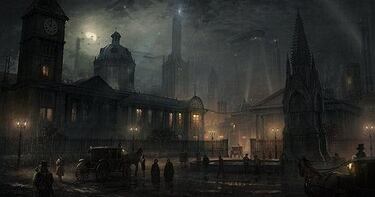 Ciudades del mundo bajo la estética The Order 1886