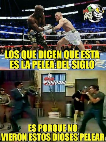 Los 20 mejores memes de la victoria de Mayweather sobre McGregor