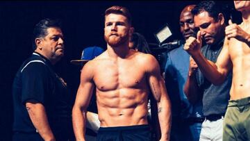 El pugilista mexicano está a unos días de enfrentarse a Daniel Jacobs, pero antes tiene que llevar en óptimas condiciones al pesaje, por lo que sigue un rigurosa dieta.