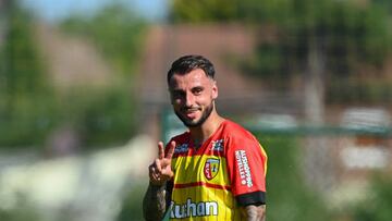 Jonathan CLAUSS of Rc Lens during the friendly match between Lens and Valenciennes on July 8, 2022 in Lens, France. (Photo by Anthony Dibon/Icon Sport via Getty Images)