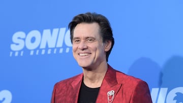 Jim Carrey en la premiere de "Sonic the Hedgehog 2" en Los Angeles el 5 de abril de 2022.