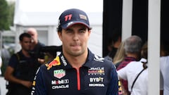 Checo Pérez abandonó el Gran Premio de Japón tras una fatídica carrera