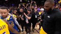 El encuentro final entre Curry y LeBron: el vídeo está dando la vuelta al mundo