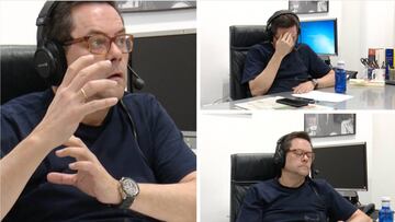 ¡Se le cayó el mundo encima! Roncero y el gol del Levante