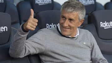 Estos son todos los guiños de Quique Setién al Barcelona