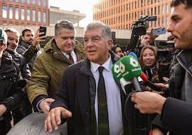 Laporta justifica los pagos ante la jueza: “En ningún caso eran para que favorecieran al Barça”