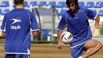 <b>OPTIMISTA. </b>Fernando Martín confía en superar al Almería.