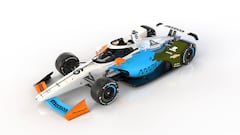 Juan Pablo Montoya y el diseño de su carro para la IndyCar Series