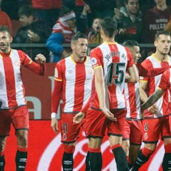El Girona prolonga la fiesta a costa de un agotado Leganés