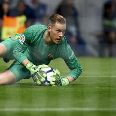 Ter Stegen se agiganta, un brutal 82,6% de paradas realizadas
