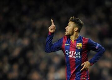 Neymar Jr. logró consolidarse en el Barcelona, en donde forma un tridente letal junto a Messi y Suárez. 
