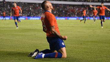 Futbol, Mexico vs Chile