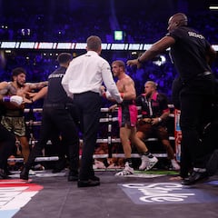 ¡Se arma la campal! Dillon Danis fue descalificado por patada a Logan Paul