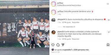 Invitación de Colo Colo: la emotiva visita de la hermana de Cristóbal Campos al Monumental