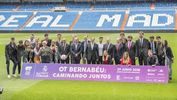 OT present&oacute; en el Bernab&eacute;u su concierto ben&eacute;fico