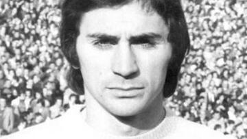 Miguel ?ngel Gonz¨¢lez Su¨¢rez was Real Madrid's last line of defence for almost two decades from 1967 - 1986, known for a never-say-die attitude and unquestioned quality. Record: 2 UEFA Cups, 7 Ligas, 4 Copa del Reys, 1 League Cup, Zamora Trophy (1976) 1