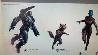 Nuevos artes filtrados de Vengadores 4 y Capitana Marvel